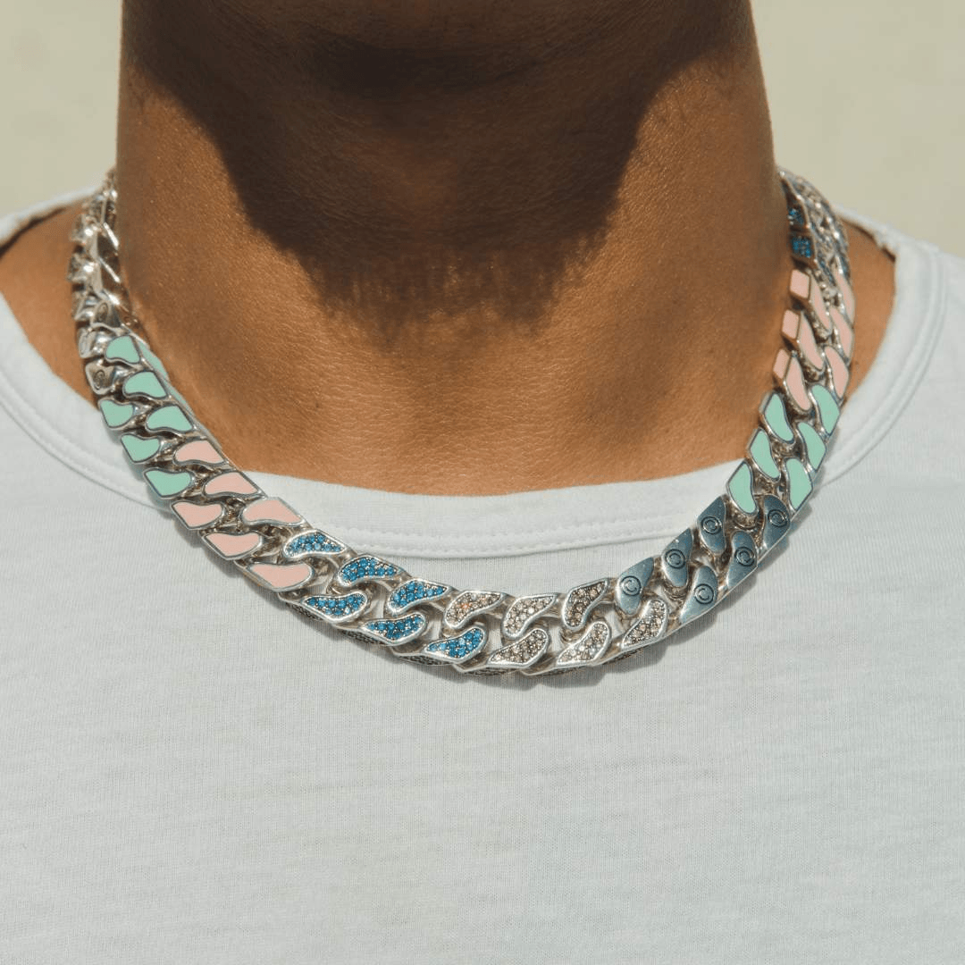 Cernucci Cuban Link Chain - Multi - Cernucci